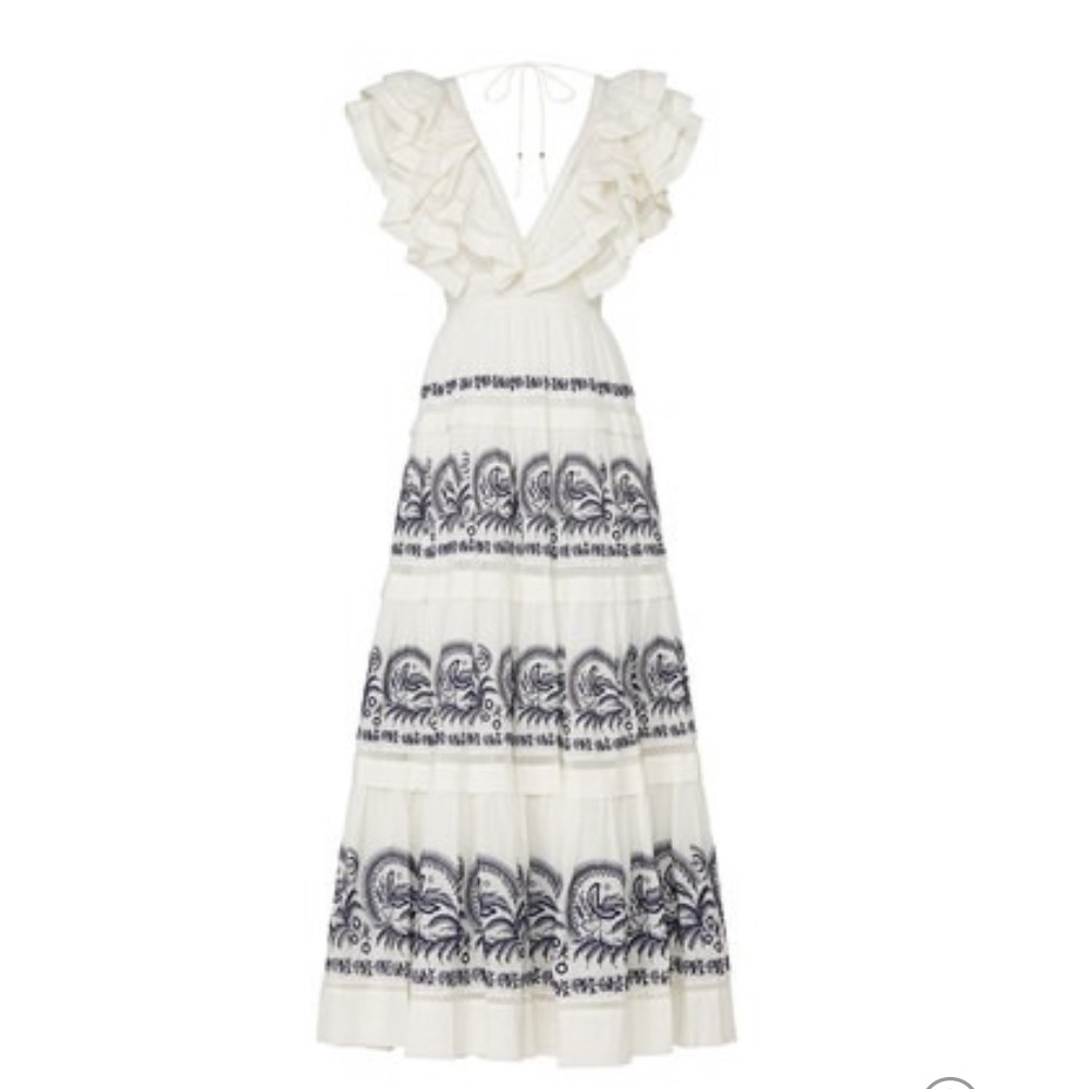 Ulla Johnson Marjorie maxi dress 6 STUNNING